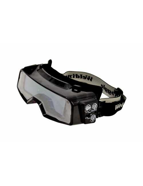 AWTOOLS GOGLE SPAWALNICZE SAMOŚCIEMNIAJĄCE + MASKA LYG-1