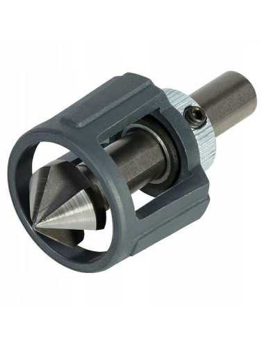 WOLFCRAFT FAZOWNIK HSS Z REGULOWANYM OGRANICZNIKIEM GŁĘBOKOŚCI, 3 KRAWĘDZIE TNĄCE, TRZPIEŃ ?10MM