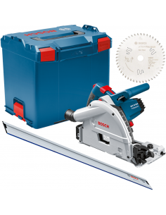 BOSCH PILARKA TARCZOWA - ZAGŁĘBIARKA 1400W 165mm L-BOXX GKT 55 GCE