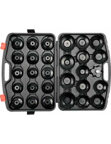 YATO KLUCZE NASADOWE DO FILTRÓW OLEJU KOMPLET 30 elem. 0596