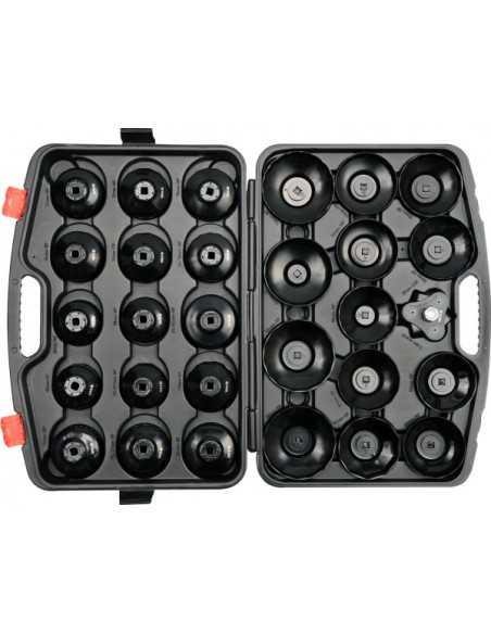 YATO KLUCZE NASADOWE DO FILTRÓW OLEJU KOMPLET 30 elem. 0596