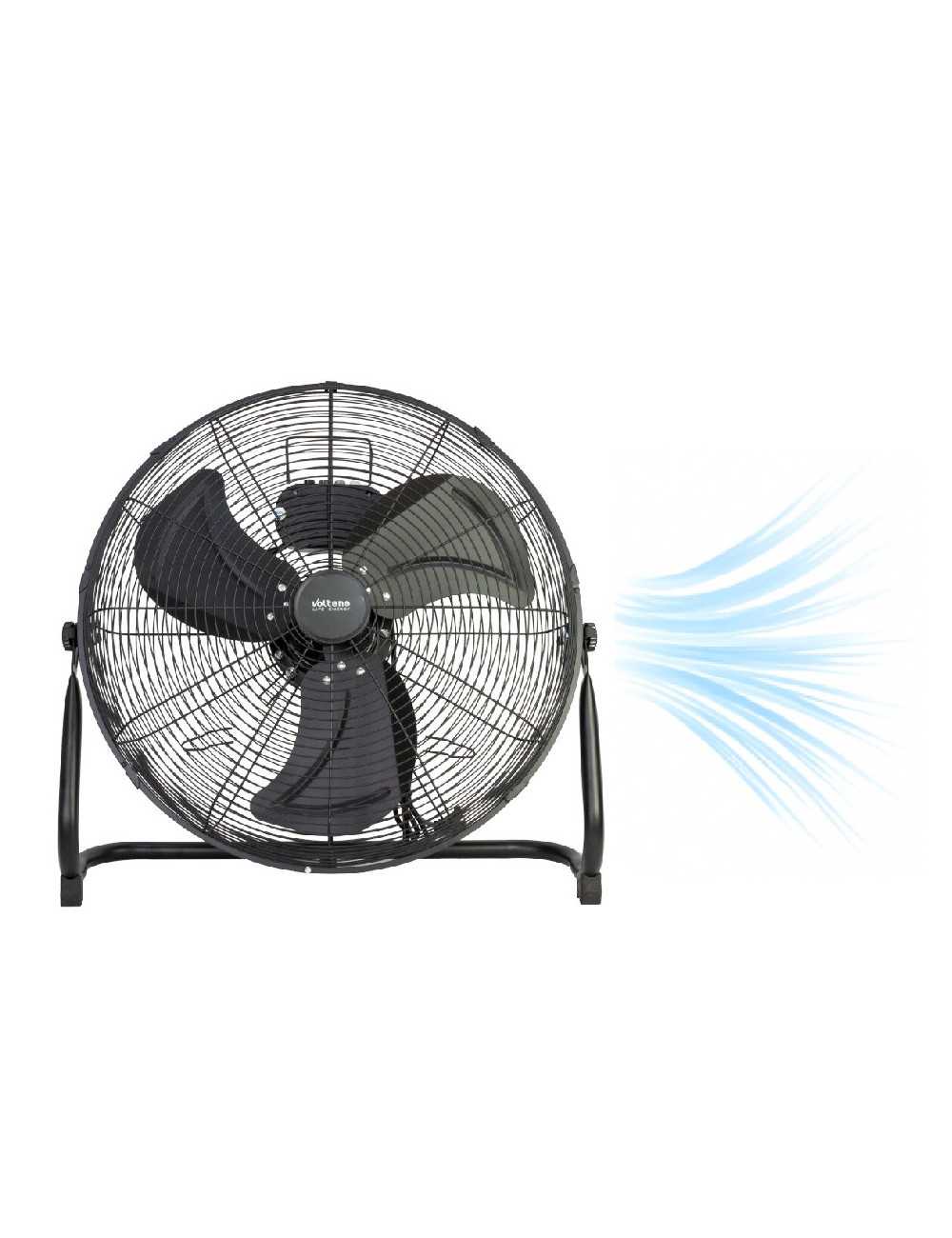 VOLTENO WENTYLATOR-CYRKULATOR PODŁO. CZARNY 200W