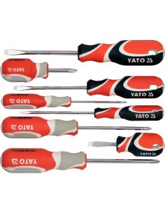 YATO WKRĘTAKI KOMPLET 8 elem. PŁASKIE / KRZYŻOWE, SVCM55   2670