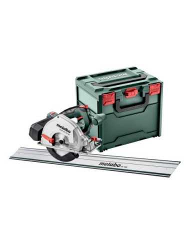 METABO PILARKA MKS 18 LTX 58 CARCASS METABOX + SZYNA FS 160 BODY