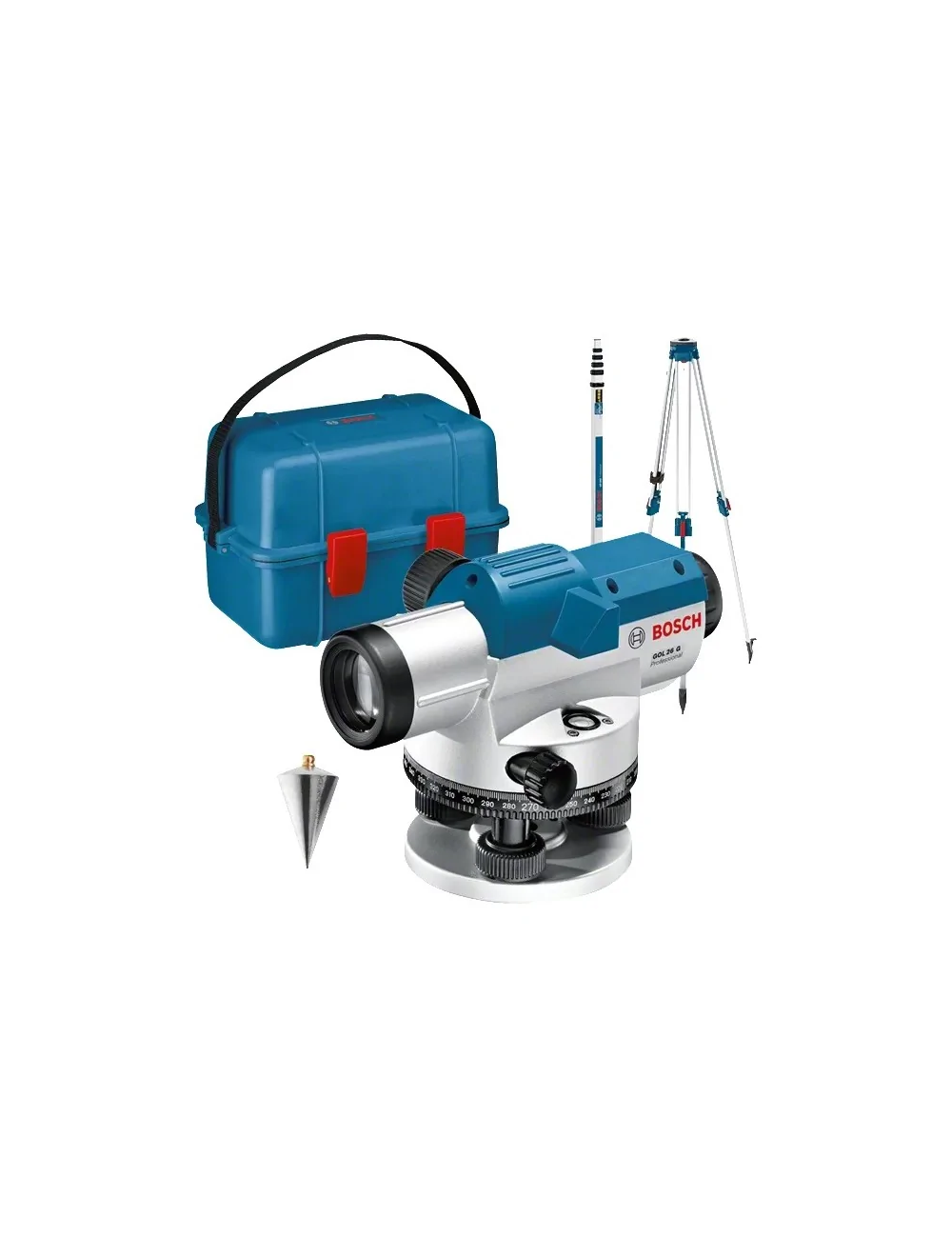 BOSCH NIWELATOR GOL 26 G +STATYW BT 160 +ŁATA GR 500