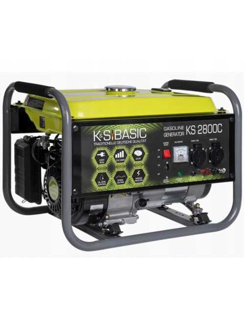 K&amp;S KONNER &amp; SOHNEN  GENERATOR BENZYNOWY 2,5kW 230V KSB 2800C BASIC (UZWOJENIE MIEDZIANE)