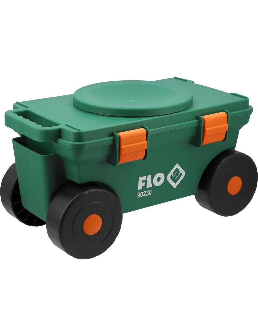 FLO SIEDZISKO OGRODOWE SKRZYNKA NA KÓŁKACH