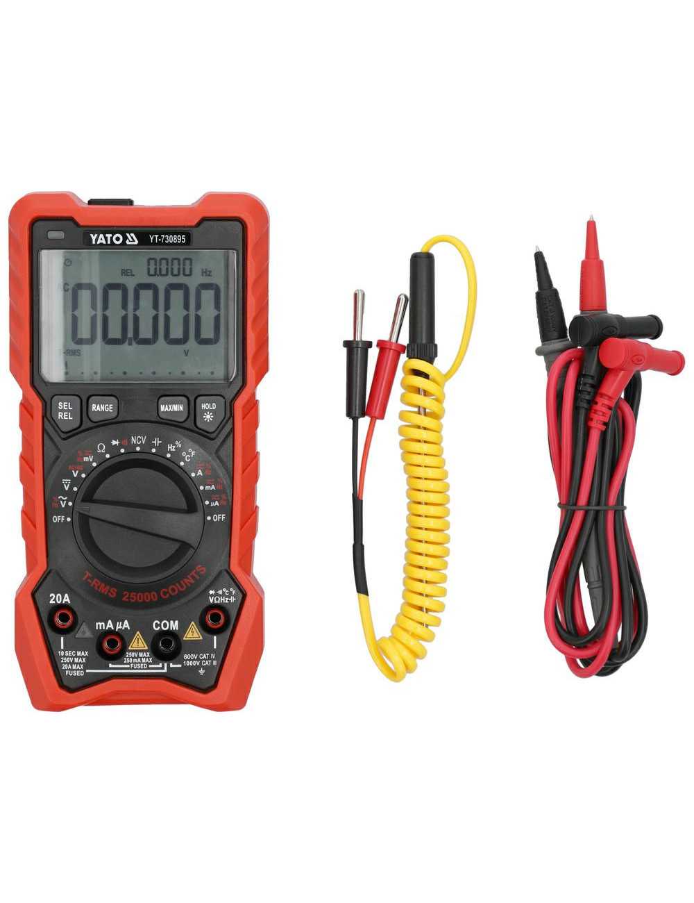 YATO MIERNIK CYFROWY TRUE RMS LCD 25000