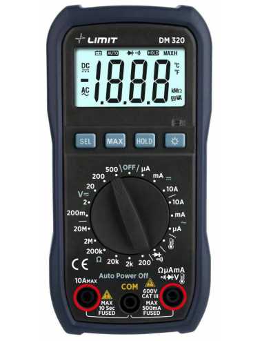 LIMIT MULTIMETR CYFROWY DM 320
