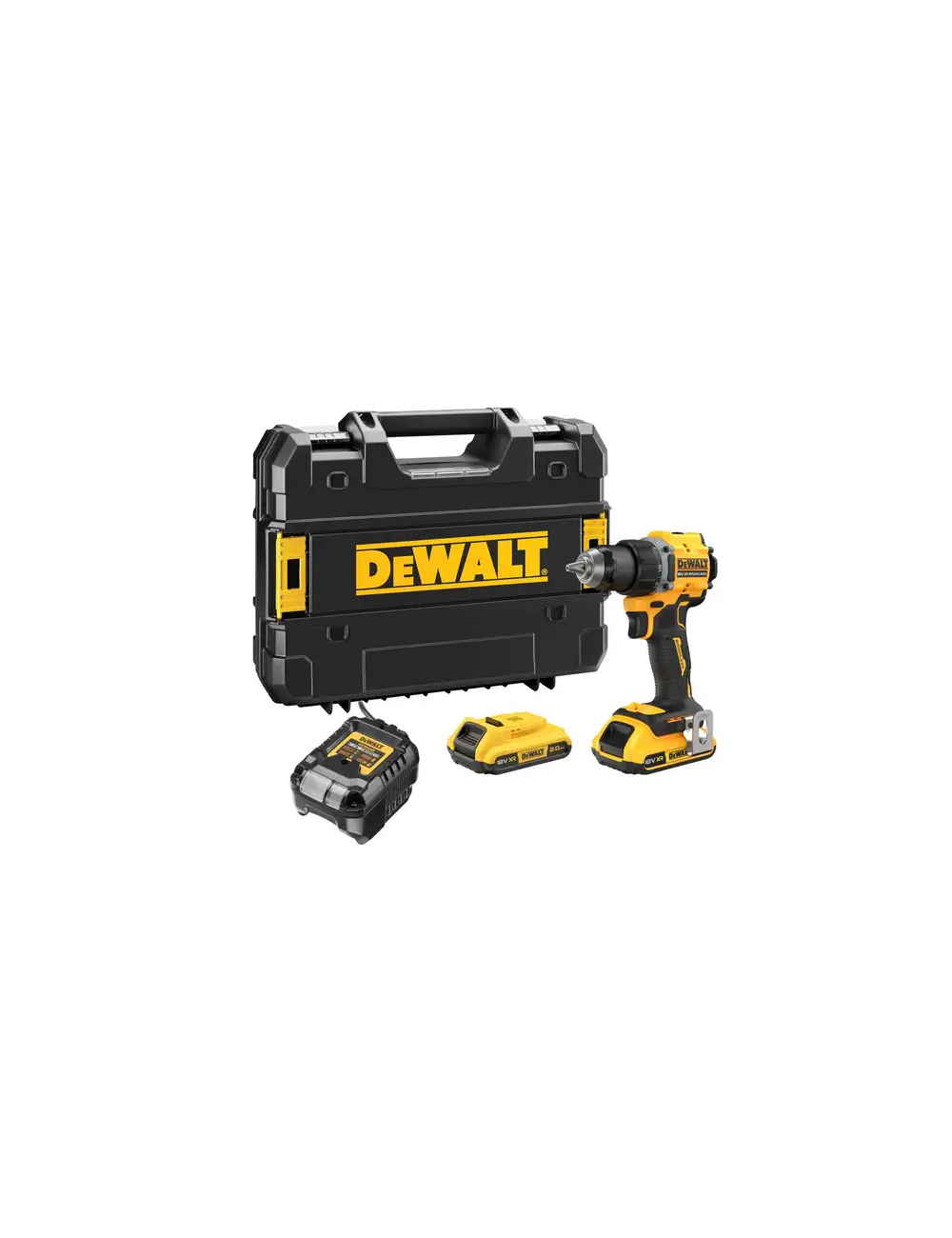 DEWALT WKRĘTARKA UDAROWA 18V DCD794D2T 74Nm 2x2,0Ah BL TSTAK