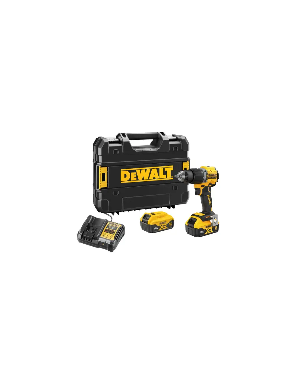 DEWALT WKRĘTARKA UDAROWA 18V DCD799P2T 74Nm 2x5,0Ah BL TSTAK
