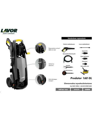 LAVOR MYJKA PREDATOR 160 2500W 160BAR + PATIO