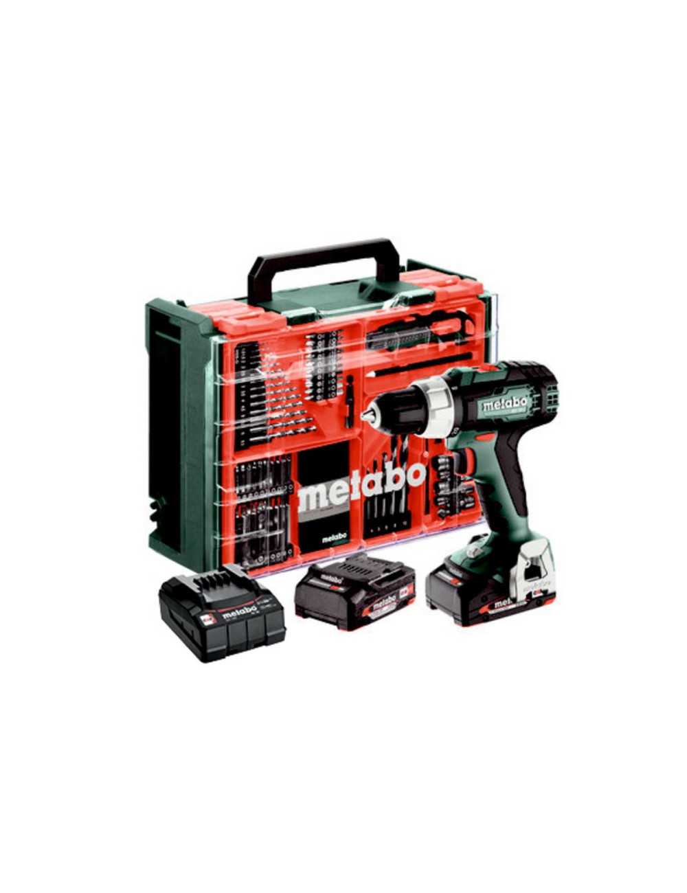 METABO WKRĘTARKA BS 18 L 60 26Nm 2x2,0Ah + 74 ACC WALIZKA