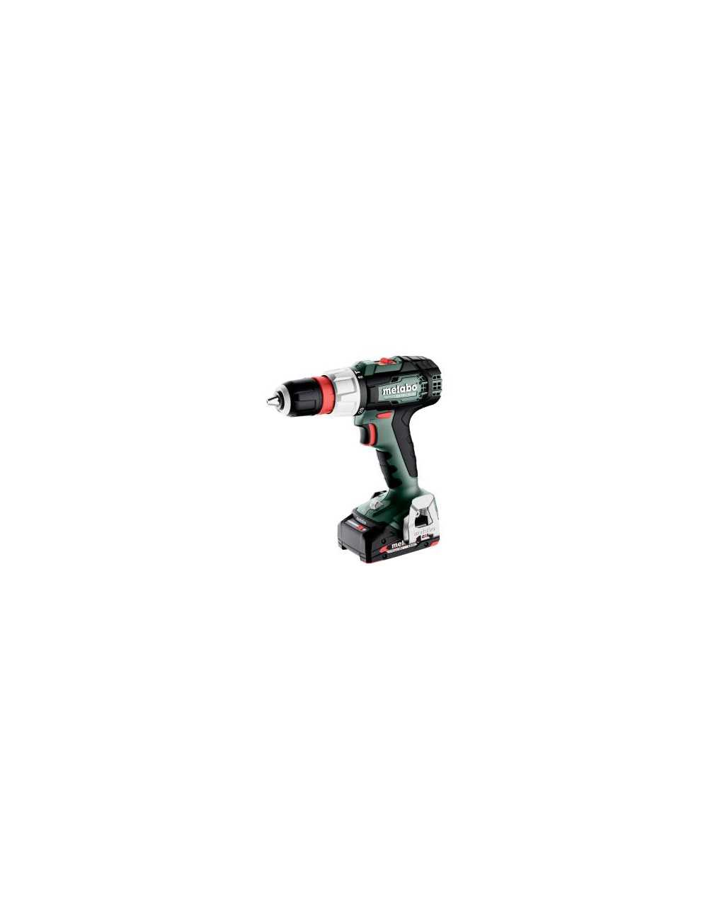 METABO wiertarka udarowa SB 18 L Quick w walizce metaBOX 145, z ładowarką SC 30 + 2 akumulatory Li-Ion 18 V 2,0 Ah