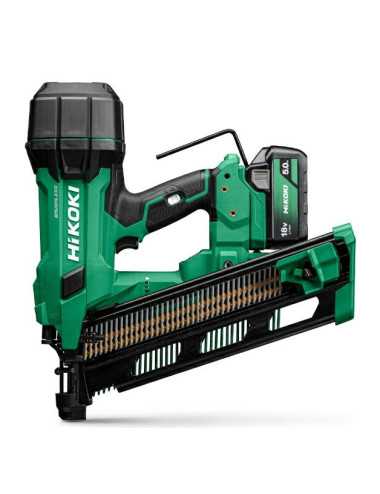 HIKOKI GWOŹDZIARKA 18V NR1890DRA WQZ 30-34° 50-90mm 2x5,0Ah BL HSC