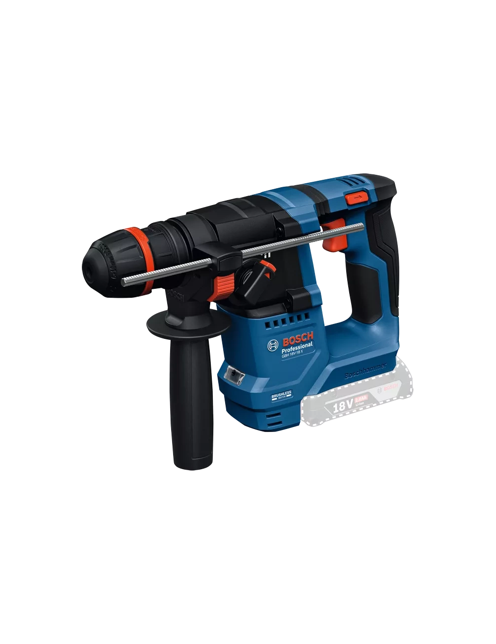 BOSCH MŁOT SDS+ GBH 18V-18 X BODY 1,5J ONECHUCK