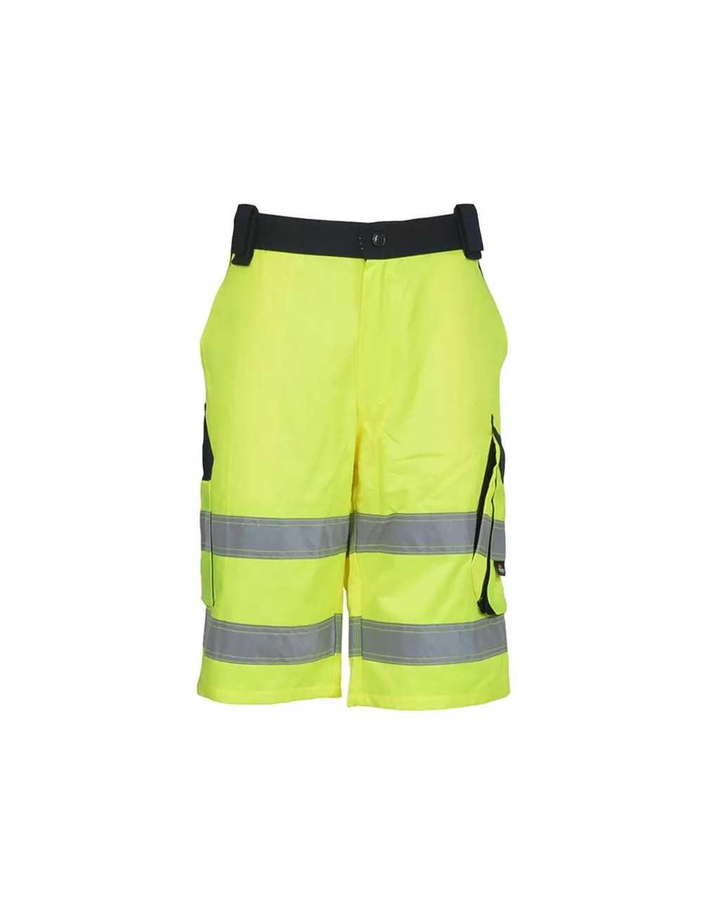 BETA SPODNIE ROBOCZE KRÓTKIE OSTRZEGAWCZE ŻÓŁTE XL
