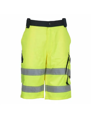 BETA SPODNIE ROBOCZE KRÓTKIE OSTRZEGAWCZE ŻÓŁTE XXL