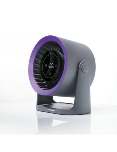 TIROSS WENTYLATOR AKUMULATOROWY Z WYŚWIETLACZEM LED