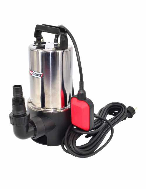 AWTOOLS POMPA INOX WODY BRUDNEJ Z PŁYWAKIEM 1100W