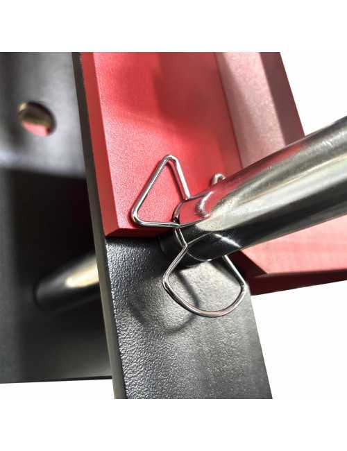 AWTOOLS PRASA HYDRAULICZNO-PNEUMATYCZNA Z MANOMETREM 50T PROFESIONALNA Z OSŁONĄ BLACK LINE