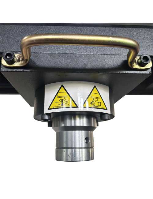 AWTOOLS PRASA HYDRAULICZNA Z MANOMETREM 30T PROFESIONALNA Z PEDAŁEM I OSŁONĄ  BLACK LINE