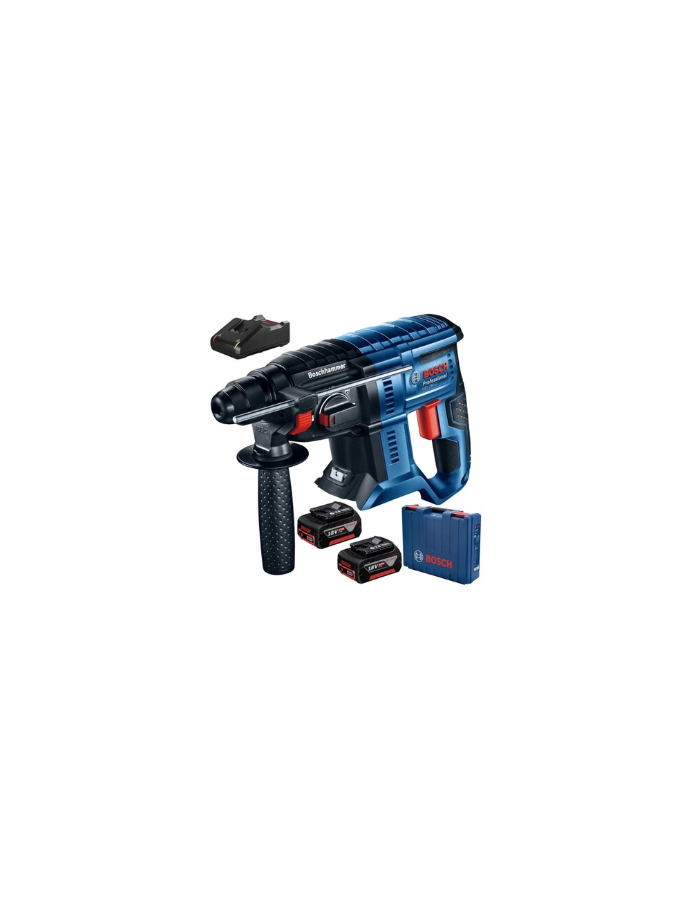 BOSCH MŁOT SDS+ GBH 18V-18 2x2,0Ah 1,5J WALIZKA