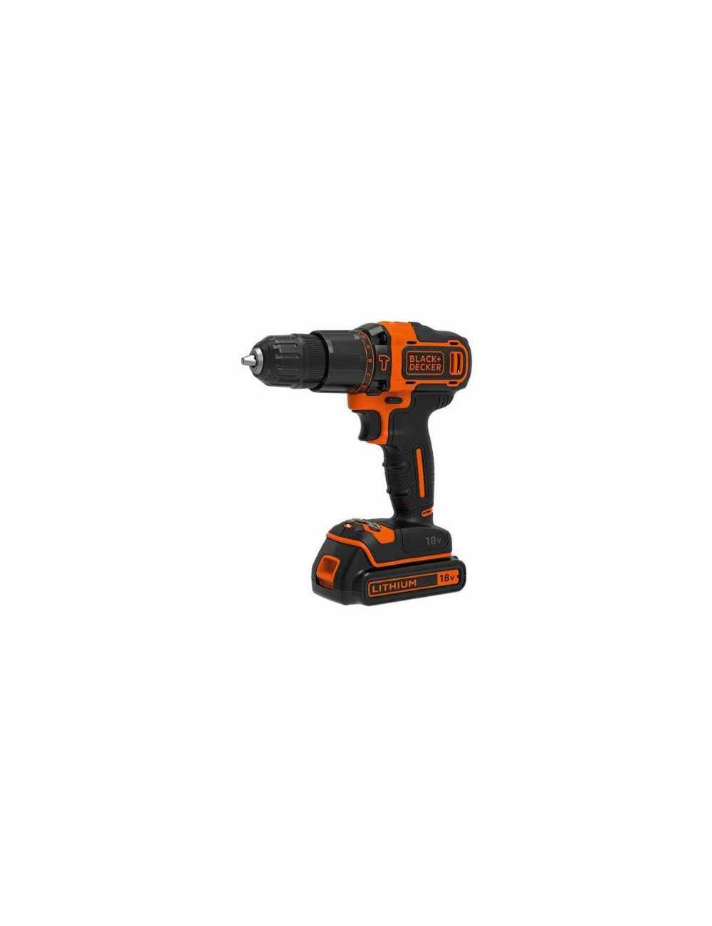 BLACK + DECKER WKRĘTARKA 18V 1x1.5Ah BDCHD18-QW