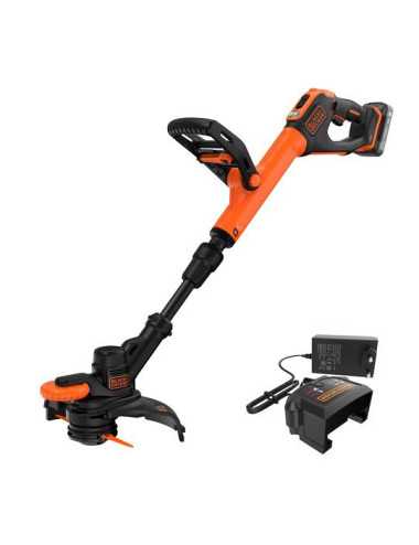 BLACK + DECKER KOSIARKA ŻYŁKOWA  18V BCSTR918D1 25cm 1x2,0Ah