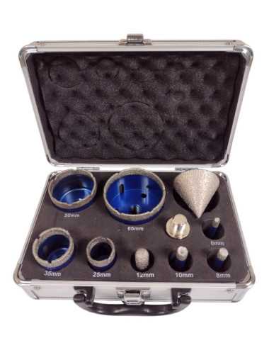ZESTAW OTWORNIC DIAMENTOWYCH M14 6-65mm