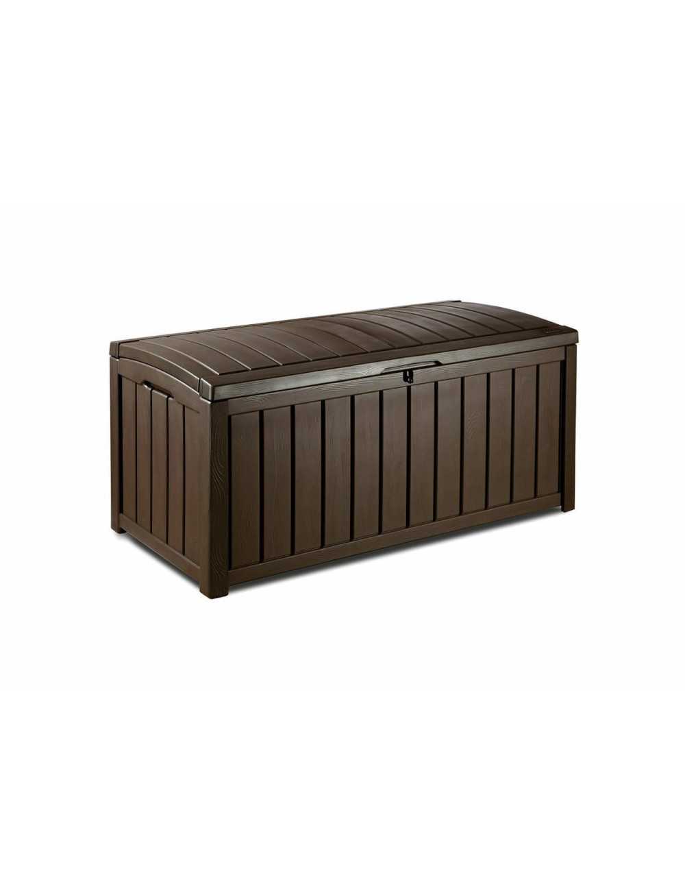 KETER SKRZYNIA OGRODOWA BALKONOWA GLENWOOD 390L BRĄZ