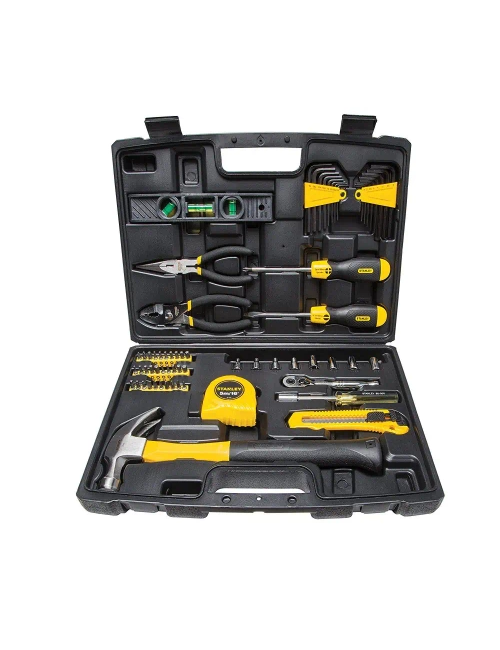 STANLEY ZESTAW NARZĘDZI  65 elementów W KASECIE