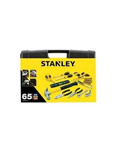STANLEY ZESTAW NARZĘDZI  65 elementów W KASECIE