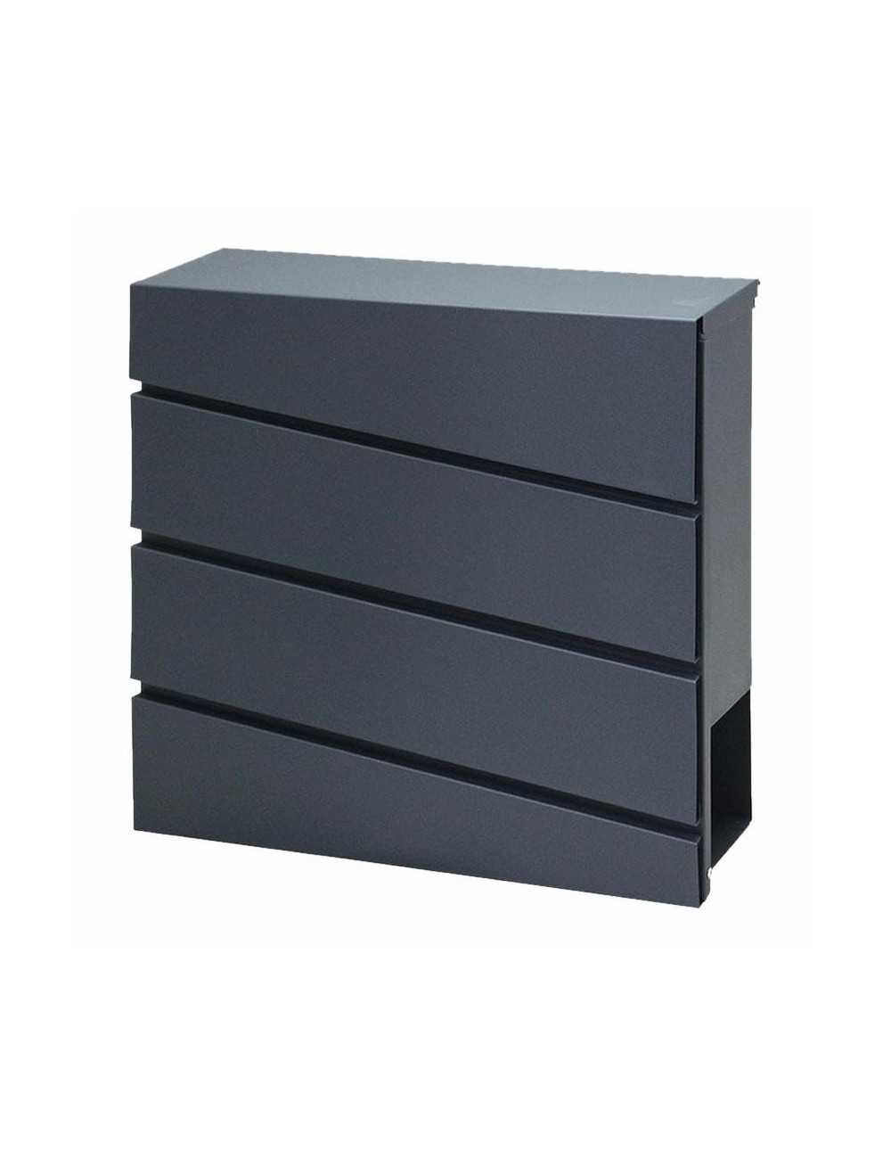 AW SKRZYNKA NA LISTY ANTRACYT 41 370x370x105mm