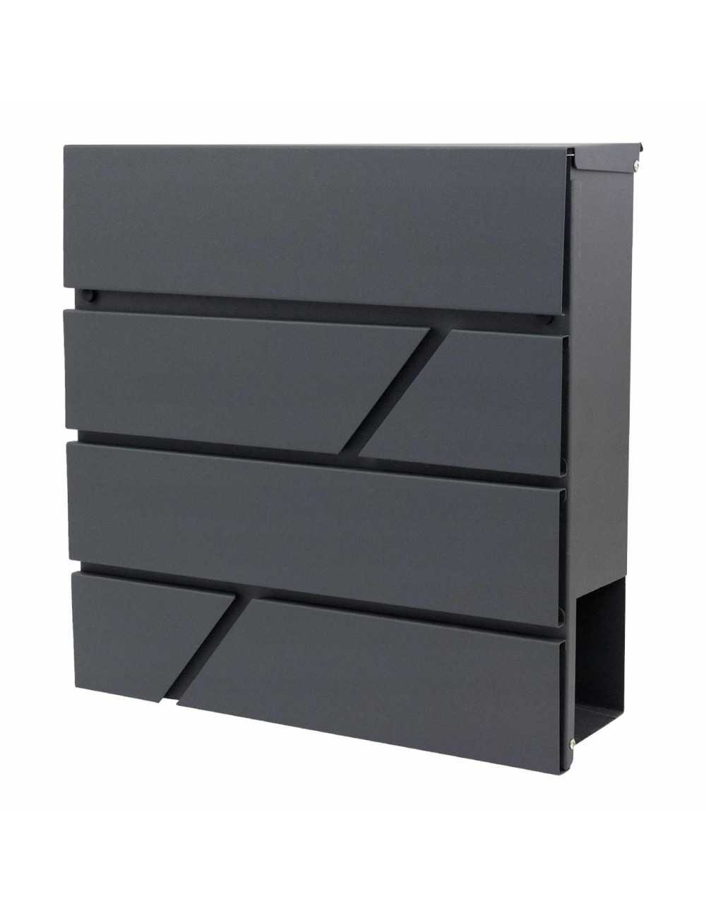 AW SKRZYNKA NA LISTY ANTRACYT 45 370x370x105mm