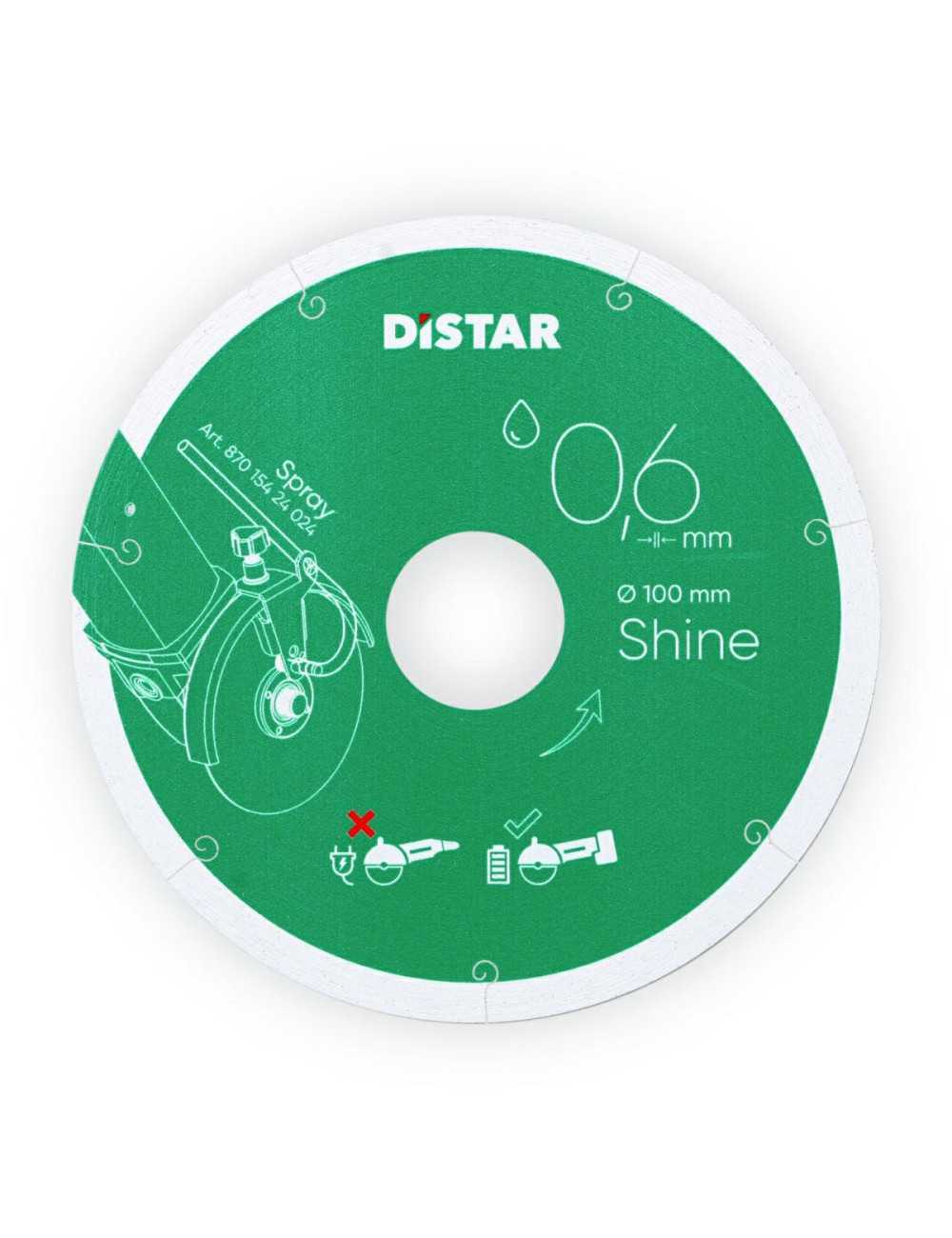 DISTAR TARCZA DIAMENTOWA SHINE 101 x 0,6 x 22,23mm