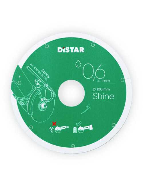 DISTAR TARCZA DIAMENTOWA SHINE 101 x 0,6 x 22,23mm