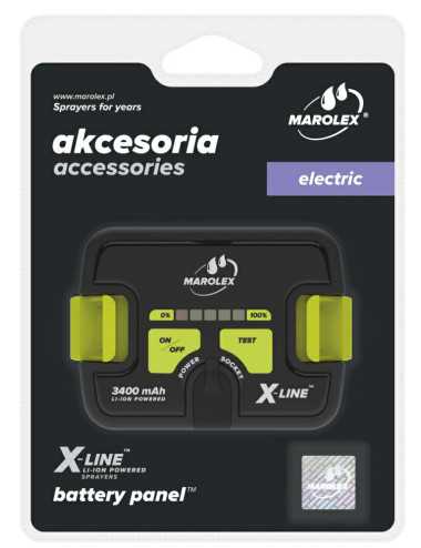 MAROLEX AKUMULATOR LI-ION Z PANELEM GARDEN