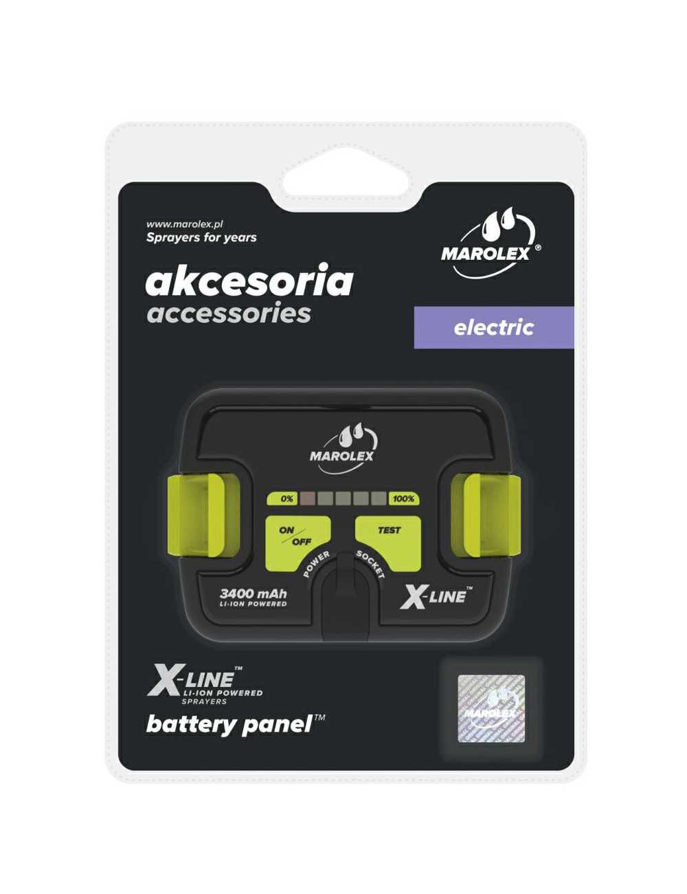 MAROLEX AKUMULATOR LI-ION Z PANELEM GARDEN