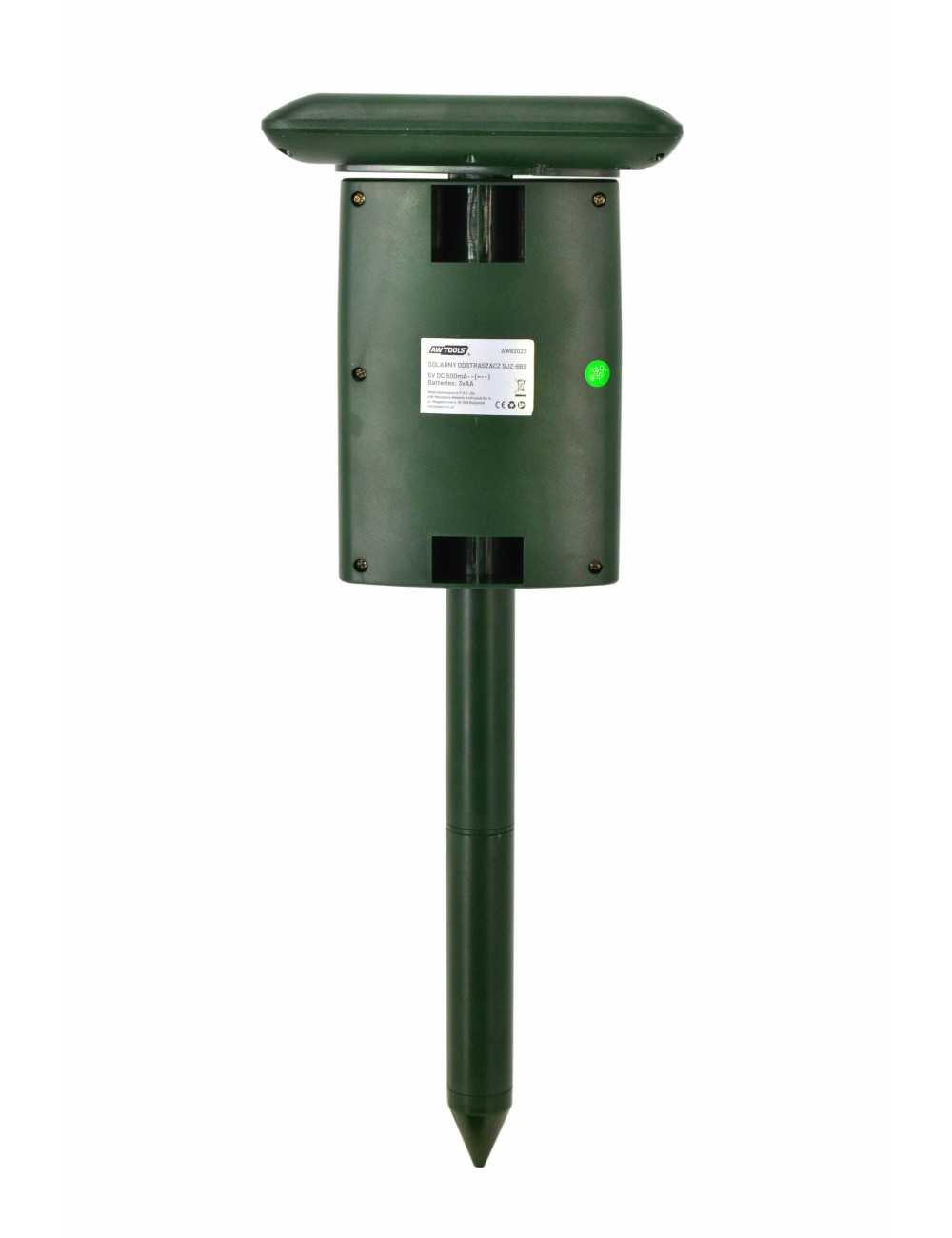 AWTOOLS ODSTRASZACZ ULTRADŹWIĘKOWY SOLARNY