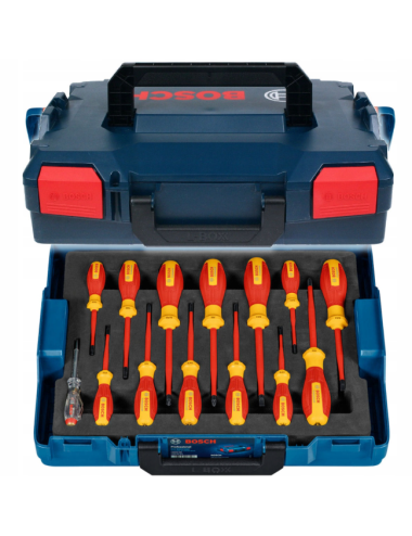 BOSCH WKRĘTAK VDE ZESTAW 14szt. + PRÓBNIK LB