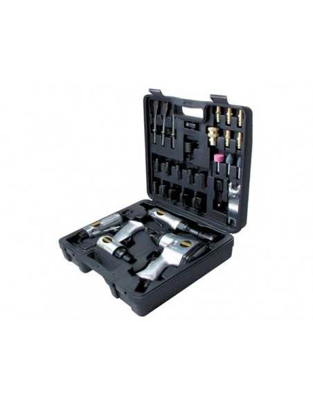 STANLEY ZESTAW NARZĘDZI PNEUMATYCZNYCH 34 elem.