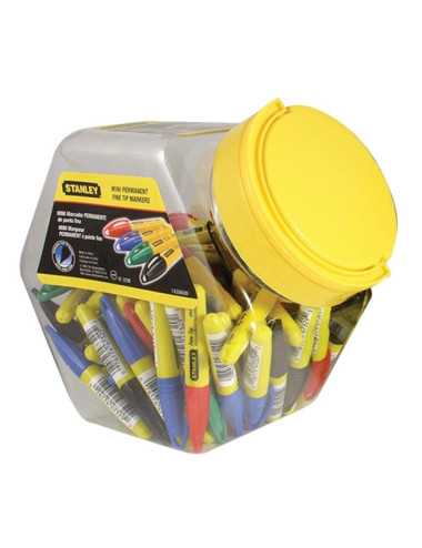 STANLEY MARKER MINI TIP MINI MIX KOLORÓW 72szt. 1-47-329