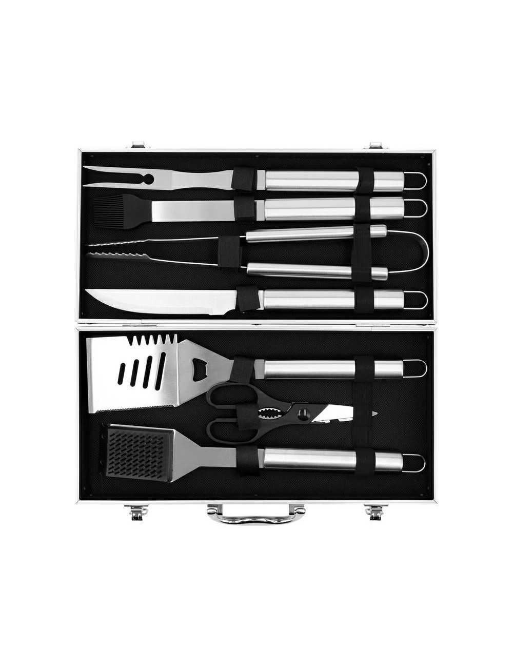 YATO ZESTAW W WALIZCE DO GRILLOWANIA 7szt. S S