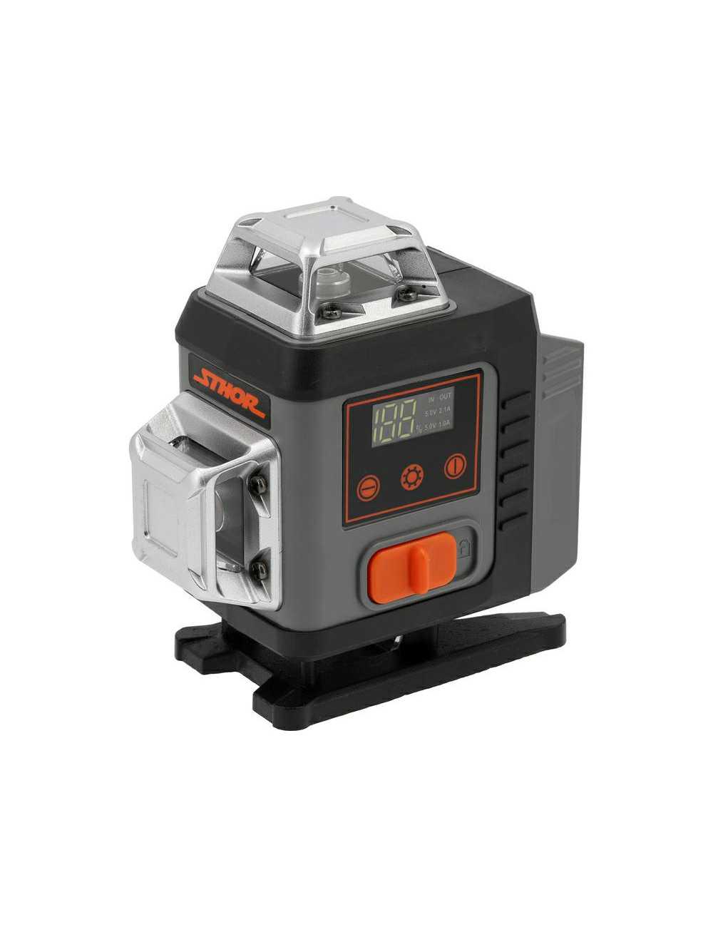 STHOR LASER ZIELONY 16 LINIOWY 4D Z AKCESORIAM