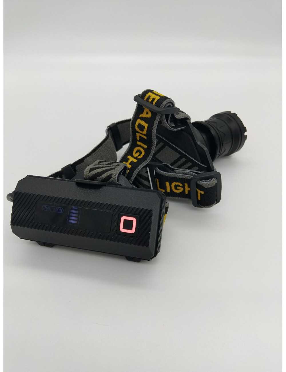 LATARKA LED CZOŁOWA  450LM POWER BANK 2400mAh PREMIUM INDIAN PROFESSIONAL