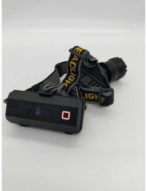 LATARKA LED CZOŁOWA  450LM POWER BANK 2400mAh PREMIUM INDIAN PROFESSIONAL