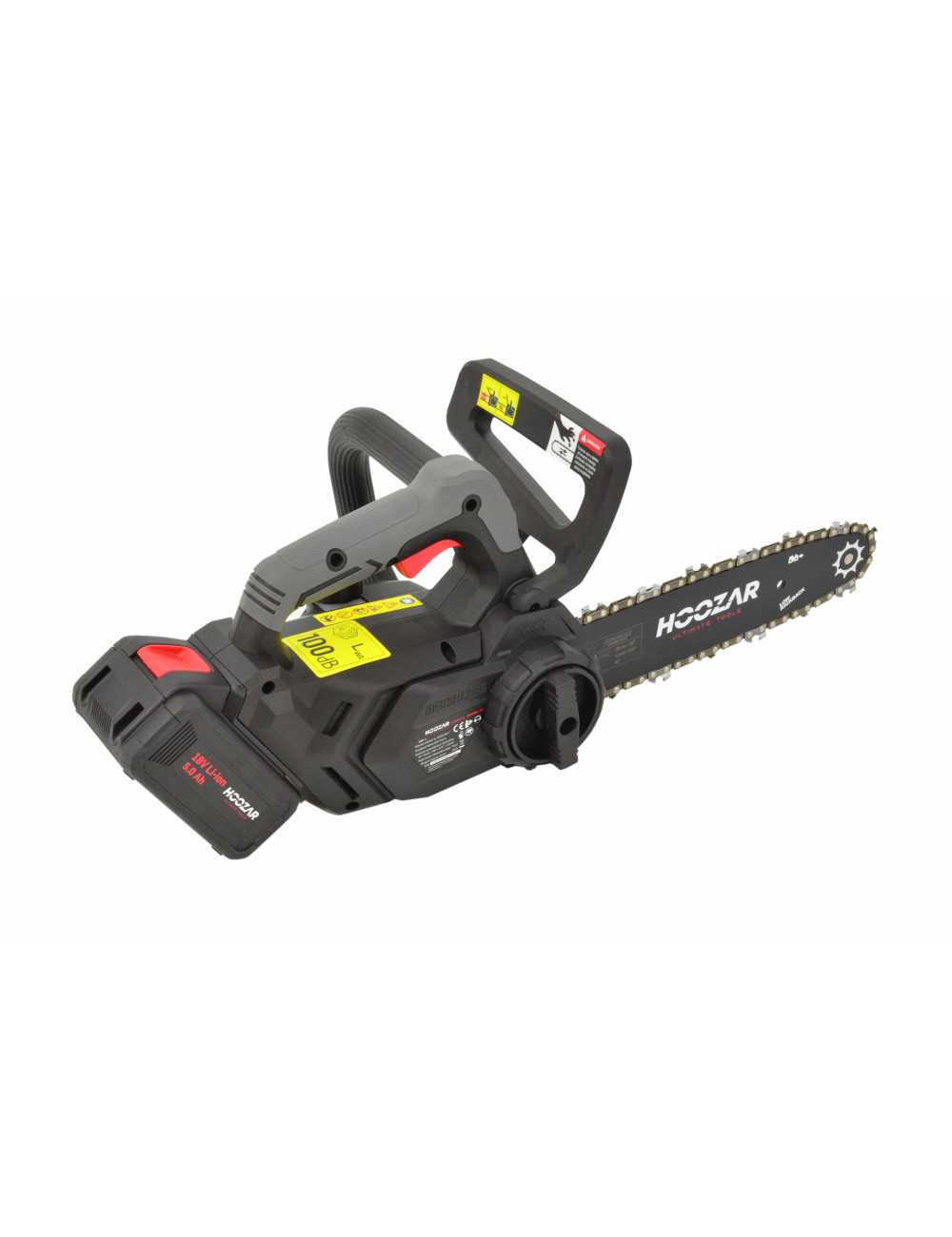 HOOZAR PIŁA ŁAŃCUCHOWA 10" 25cm 18V 1x5.0Ah CH10BL-T1