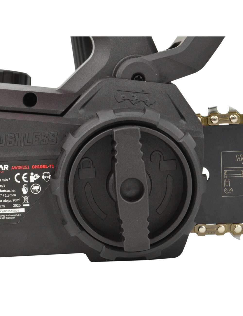 HOOZAR PIŁA ŁAŃCUCHOWA 10" 25cm 18V 1x5.0Ah CH10BL-T1