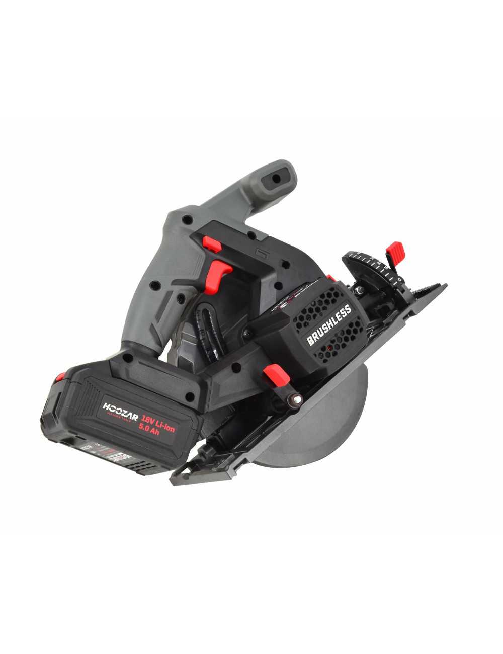 AWTOOLS HOOZAR PILARKA TARCZOWA 165mm 18V 1x5.0Ah CS165BL-T1